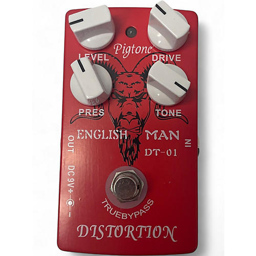 Used English Man DT-01 Distortion Effect Pedal