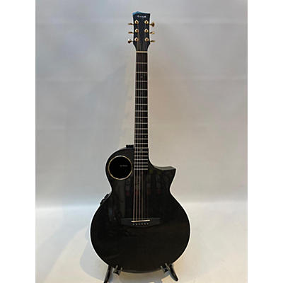 Used Enya EA-X4 Pro Black Acoustic Electric Guitar