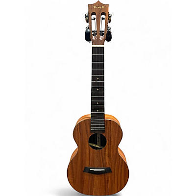 Used Enya EUT-X1 Worn Brown Ukulele