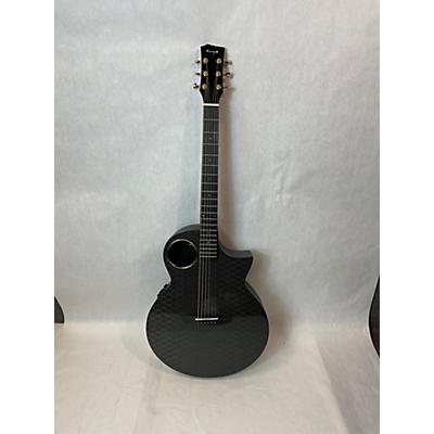 Used Enya EX4 Pro Black Acoustic Electric Guitar