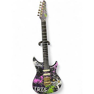 Used Enya IRIS Custom Graphic Solid Body Electric Guitar