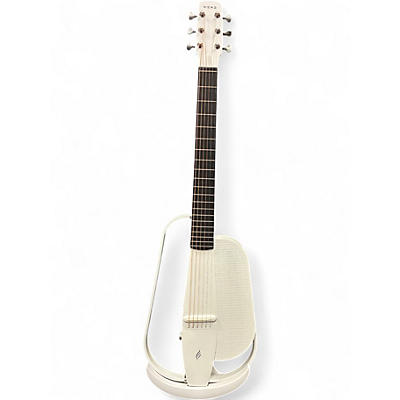 Used Enya NEXG2 White Acoustic Electric Guitar