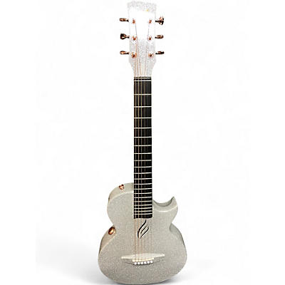 Used Enya NOVA GO SILVER SPARKLE Solid Body Electric Guitar