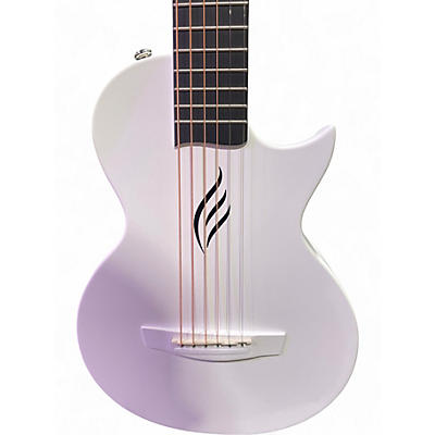 Used Enya NOVA Go 1/2 Size White Acoustic Guitar