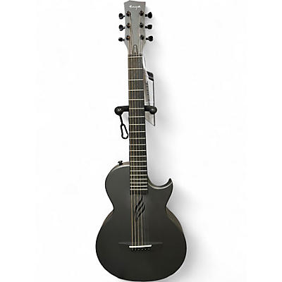 Used Enya Nova Go 1/4 Sized Traveller Grey Acoustic Guitar