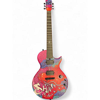 Used Enya Nova Go Sonic Shinichi Kobayashi Pink Solid Body Electric Guitar