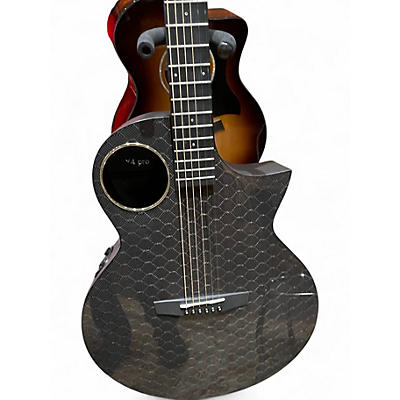 Used Enya X4 Pro Black Acoustic Electric Guitar