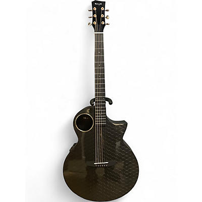 Used Enya X4 Pro Black Acoustic Electric Guitar