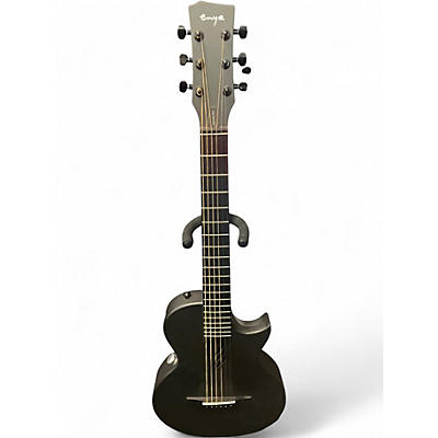 Used Enya nova go Black Acoustic Electric Guitar