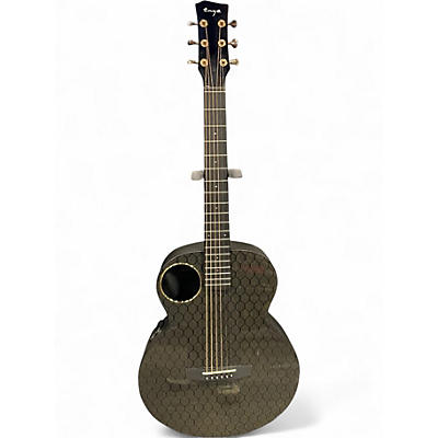 Used Enya x4 pro mini honeycomb carbon Acoustic Electric Guitar