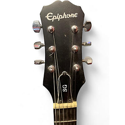 Used Ephiphone SG Black Solid Body Electric Guitar