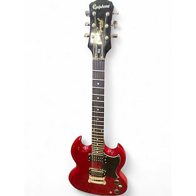 Used Ephiphone sg model Red Solid Body Electric Guitar