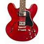Used Epiphjone es335IG Candy Apple Red Hollow Body Electric Guitar Candy Apple Red