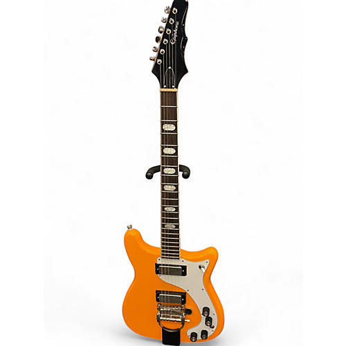 Used Epiphone 150TH Anniversary Crestwood Custom Orange Solid Body Electric Guitar Orange
