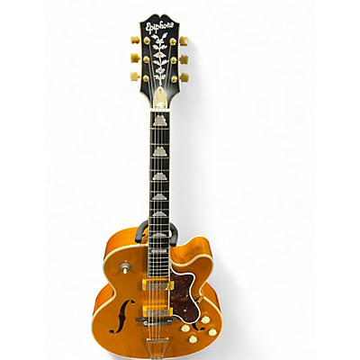 Used Epiphone 150th Anniversary Zephyr DeLuxe Regent Natural Hollow Body Electric Guitar