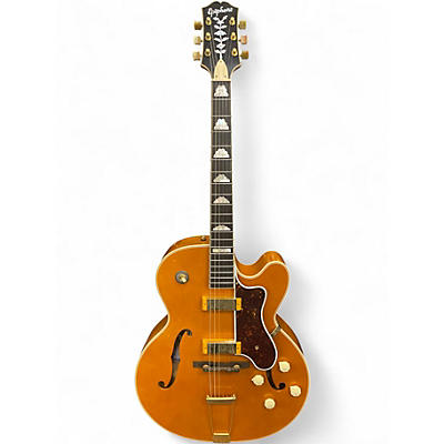 Used Epiphone 150th Anniversary Zephyr Deluxe Regent Antique Natural Hollow Body Electric Guitar