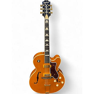 Used Epiphone 150th anniversary zephyr deluxe regent Natural Hollow Body Electric Guitar