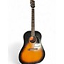 Used Epiphone 1942 Banner j45 2 Tone Sunburst Acoustic Electric Guitar 2 Tone Sunburst