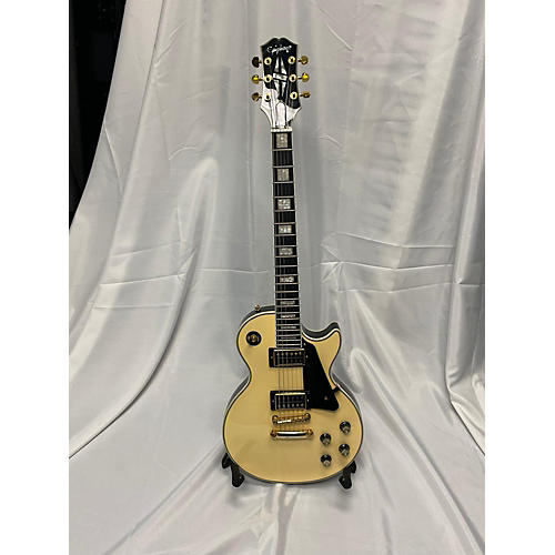 Epiphone Used Epiphone 1955 Les Paul Custom Antique Ivory Solid Body Electric Guitar Antique Ivory