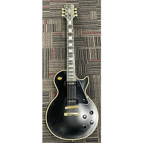 Epiphone Used Epiphone 1955 Les Paul Custom Black Solid Body Electric Guitar Black