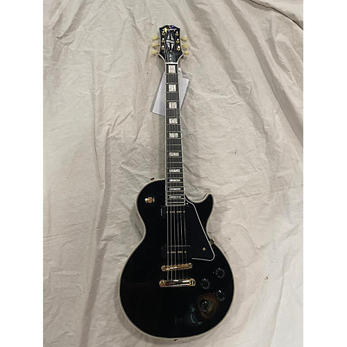 Epiphone Used Epiphone 1955 Les Paul Custom Black Solid Body Electric Guitar Black