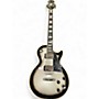 Used Epiphone 1955 Les Paul Custom Black and Silver Solid Body Electric Guitar Black and Silver