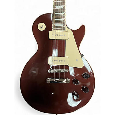 Used Epiphone 1955 joe bonamassa les paul p90 iridescent copper Solid Body Electric Guitar