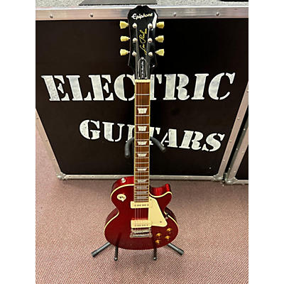 Epiphone Used Epiphone 1956 LES PAUL PRO SPARKLE RED Solid Body Electric Guitar