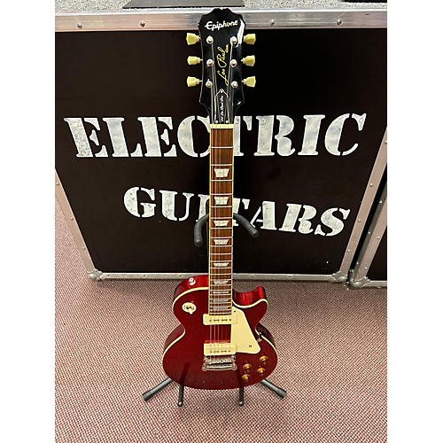 Epiphone Used Epiphone 1956 LES PAUL PRO SPARKLE RED Solid Body Electric Guitar SPARKLE RED