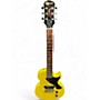 Used Epiphone 1956 Reissue Les Paul Yellow Solid Body Electric Guitar Yellow