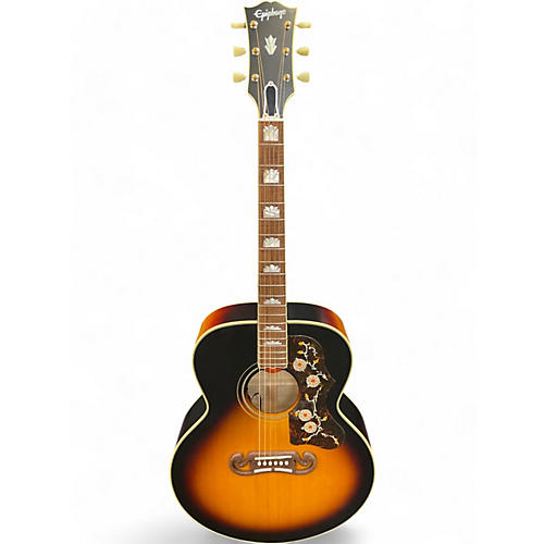 Epiphone Used Epiphone 1957 JS200 2 Color Sunburst Acoustic Electric Guitar 2 Color Sunburst