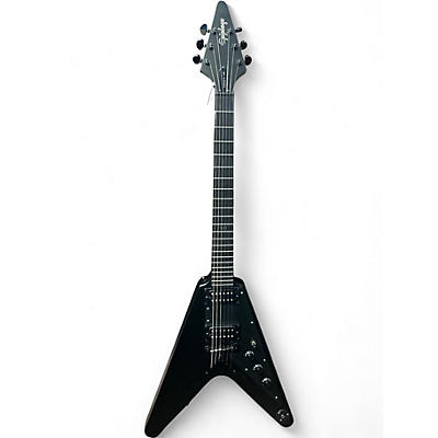 Used Epiphone 1958 Flying V Gothic 12 Ebony Solid Body Electric Guitar