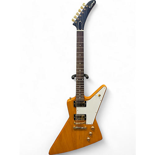 Epiphone Used Epiphone 1958 KORINA EXPLORER OUTFIT NATURAL Solid Body Electric Guitar NATURAL