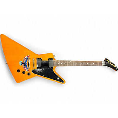 Used Epiphone 1958 Korina Explorer Outfit  Aged Natural Solid Body Electric Guitar