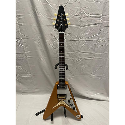 Epiphone Used Epiphone 1958 Korina Flying V Aged Natural Solid Body Electric Guitar