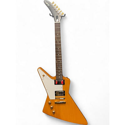 Epiphone Used Epiphone 1958 Korina Flying V LH Natural Electric Guitar