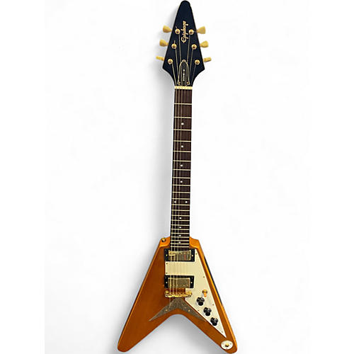 Epiphone Used Epiphone 1958 Korina Flying V Natural Solid Epiphone Used Epiphone 1958 Korina Flying V Natural Solid