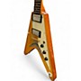 Used Epiphone 1958 Korina Flying V Natural Solid Body Electric Guitar Natural