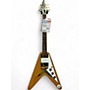 Used Epiphone 1958 Korina Flying V Natural Solid Body Electric Guitar Natural