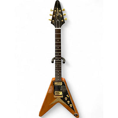 Used Epiphone 1958 Korina Flying V Natural Solid Body Electric Guitar