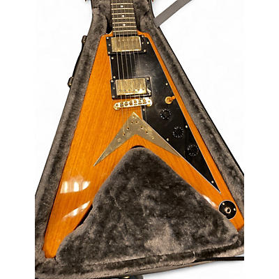 Used Epiphone 1958 Korina Flying V Natural Solid Body Electric Guitar