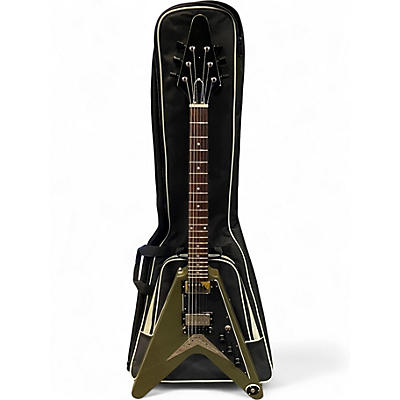 Used Epiphone 1958 Korina Flying V OLIVE DRAB Solid Body Electric Guitar