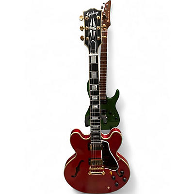 Used Epiphone 1959 ES-355 Cherry Red Hollow Body Electric Guitar