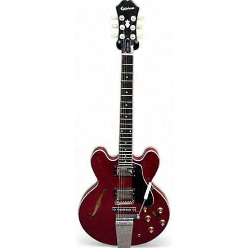 Used Epiphone 1959 Es335 Dot Cherry Hollow Body Electric Guitar Cherry