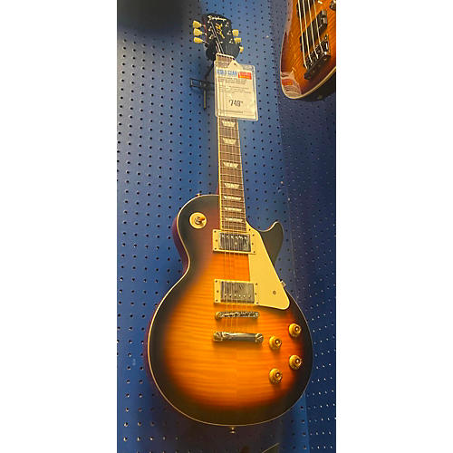 Epiphone Used Epiphone 1959 Les Paul Standard Outfit Aged Dark Burst Solid Body Electric Guitar Aged Dark Burst