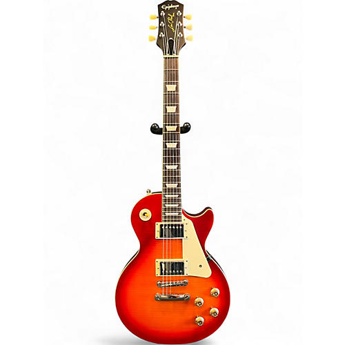 Used Epiphone 1959 Les Paul Standard Outfit Aged Dark Cherry Burst Solid Body Electric Guitar Aged Dark Cherry Burst