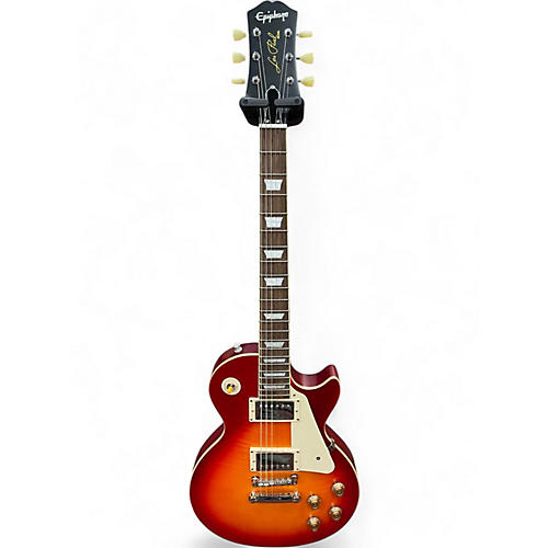 Used Epiphone 1959 Les Paul Standard Outfit Aged Dark Cherry Burst Solid Body Electric Guitar Aged Dark Cherry Burst