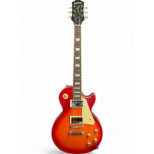 Used Epiphone 1959 Les Paul Standard Outfit Dark Cherry Burst Solid Body Electric Guitar Dark Cherry Burst