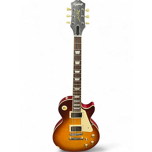 Used Epiphone 1959 Reissue Les Paul Standard 2 Color Sunburst Solid Body Electric Guitar 2 Color Sunburst