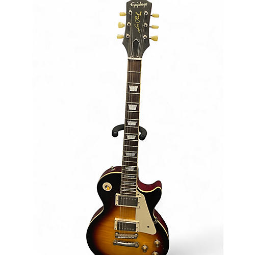 Used Epiphone 1959 Reissue Les Paul Standard 2 Color Sunburst Solid Body Electric Guitar 2 Color Sunburst
